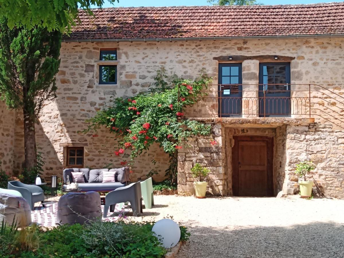 Les Granges De L Abbaye Panzió Ginals Kültér fotó